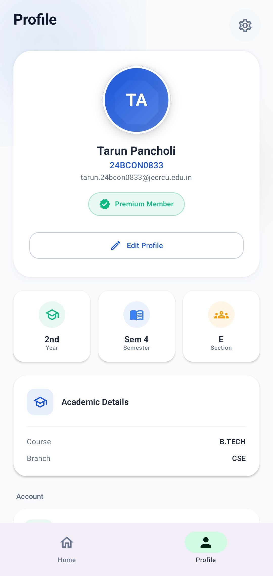 App screenshot
